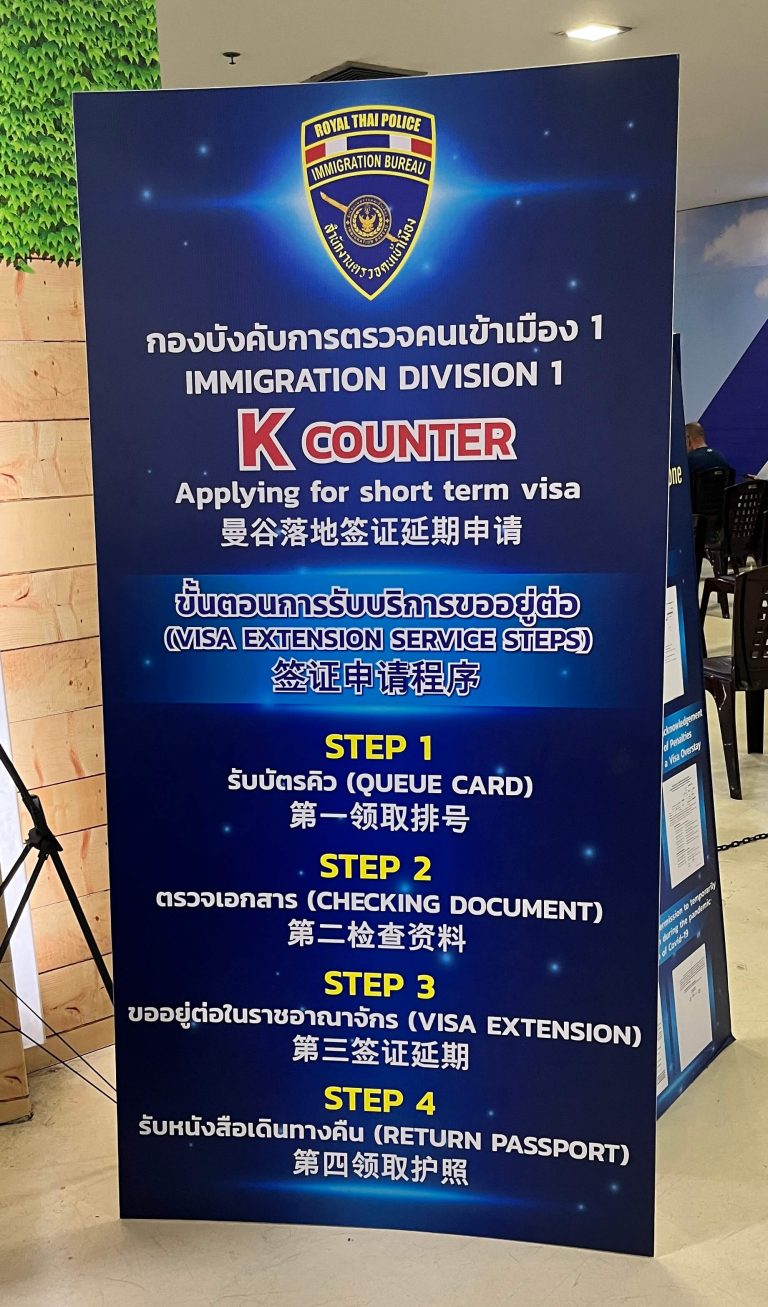 Thailand Tourist Visa Extension