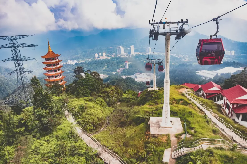 Genting Highlands cable car experience