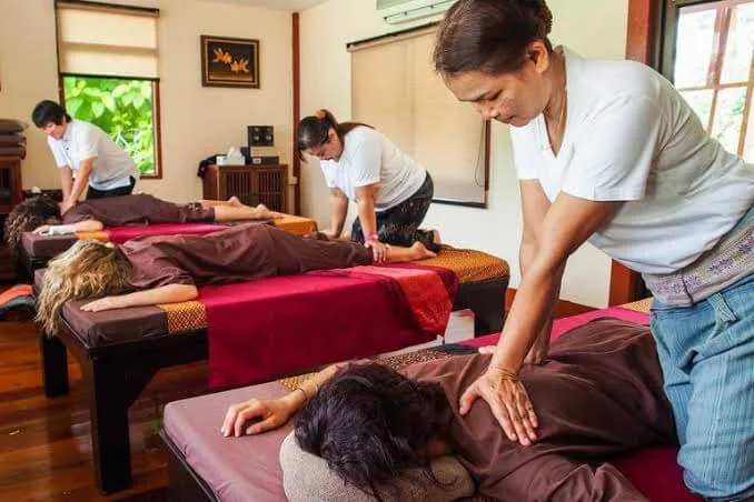 Relax with a Thai massage 