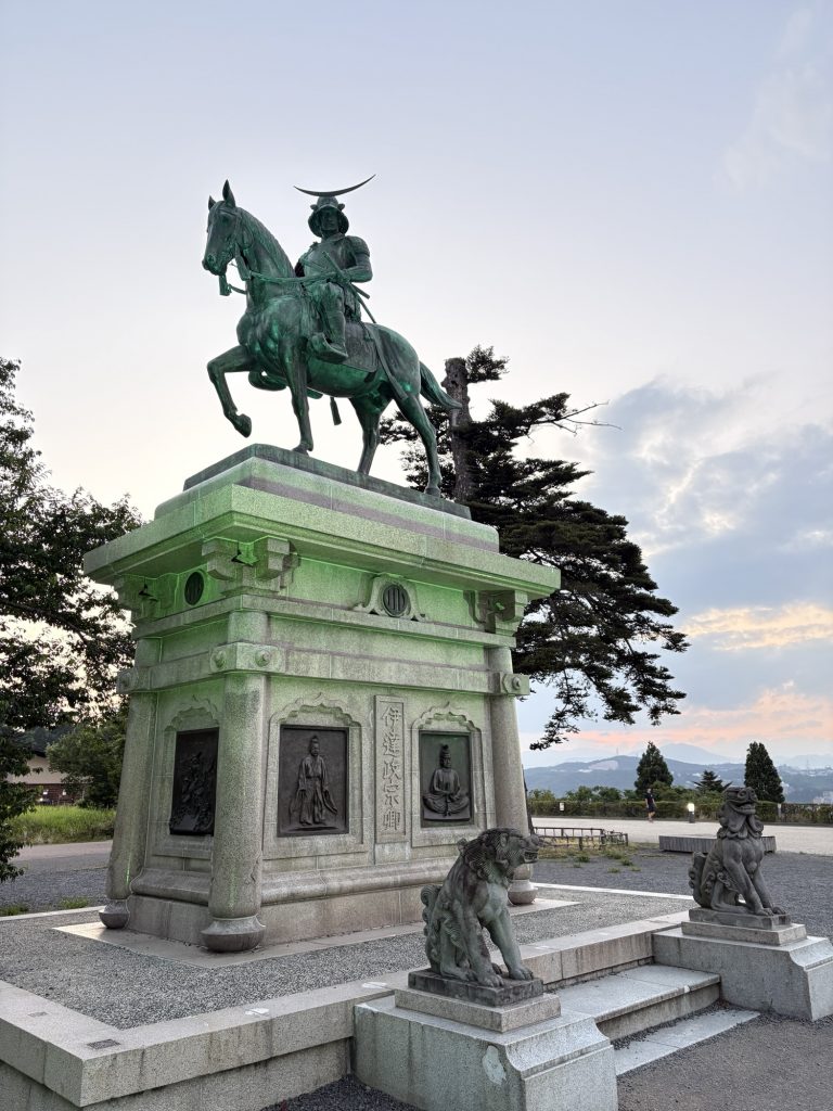 Date Masamune’s statue