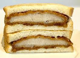 Pork katsu sandwich 