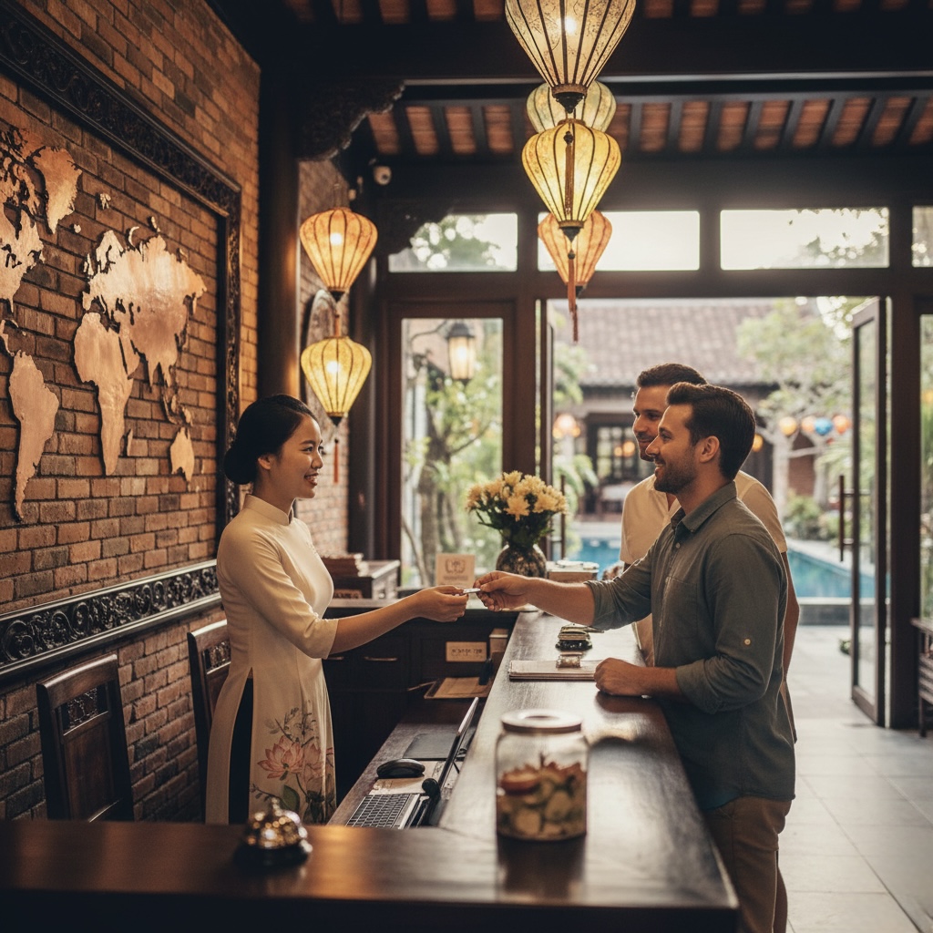 Tipping at the hotel