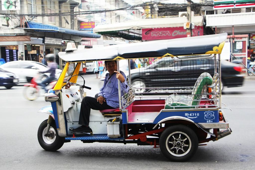 Tipping taxis in Thailand