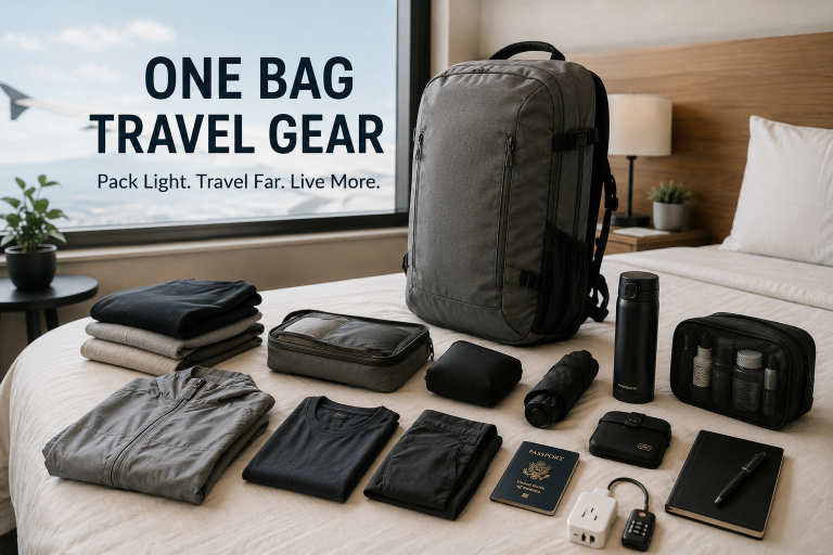 7KG Freedom: My Current One-Bag Travel Gear Setup