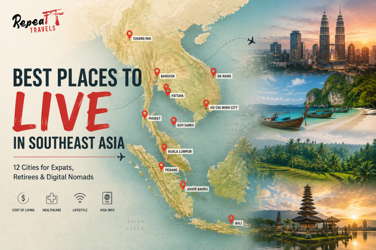 Best Places to Live in Southeast Asia (2026): 12 Cities for Expats, Retirees & Digital Nomads