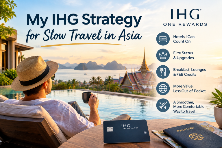 IHG Premier Credit Card Strategy for Asia: How I Earn Platinum & Diamond Status While Slow Traveling